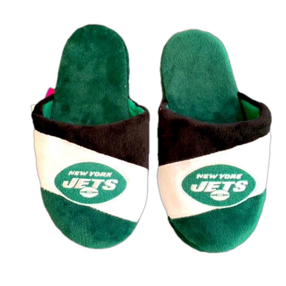 Kids New York Jets Bedtime Slippers - Brand New